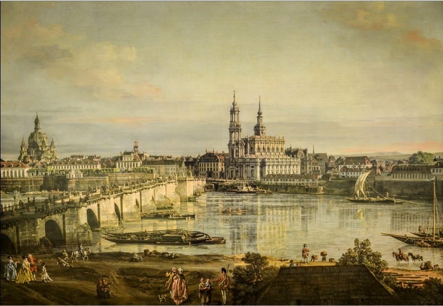Vieille ville de Dresde - Bernardo Bellotto
