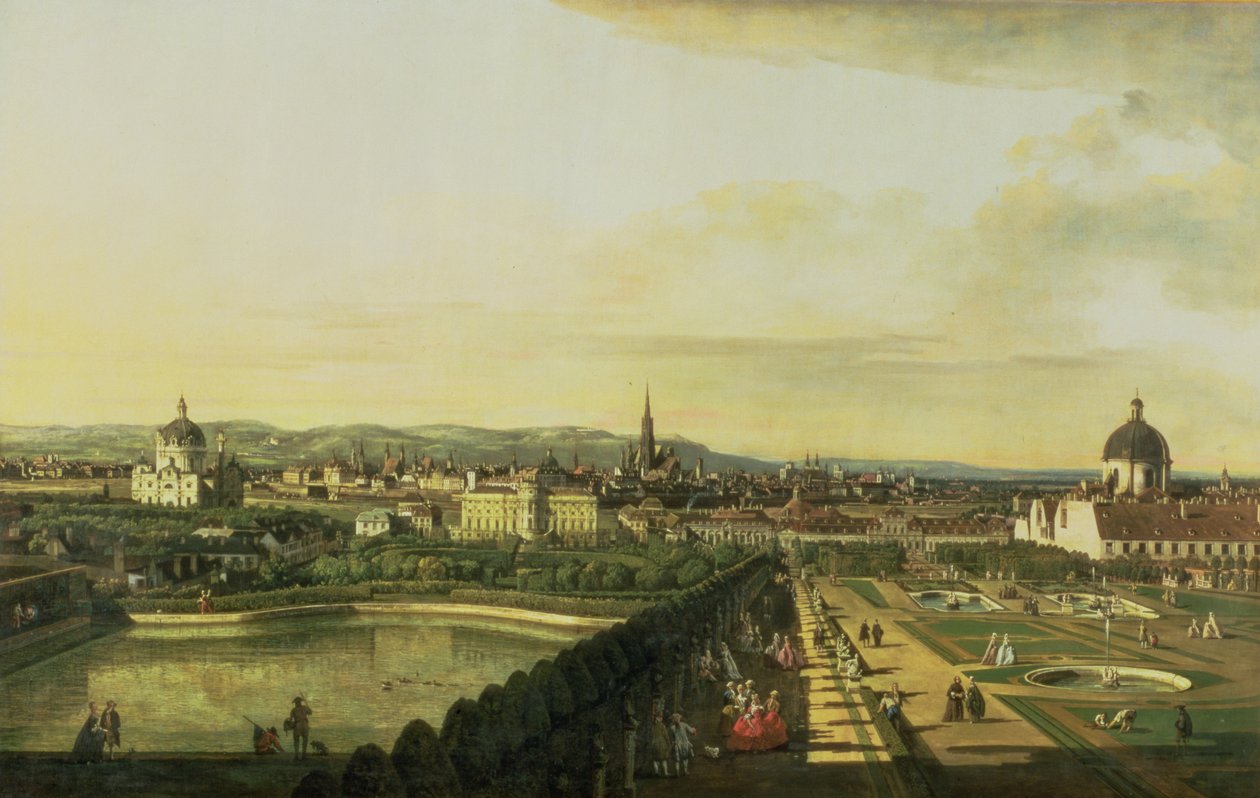 Le Belvédère de Gesehen, Vienne - Bernardo Bellotto