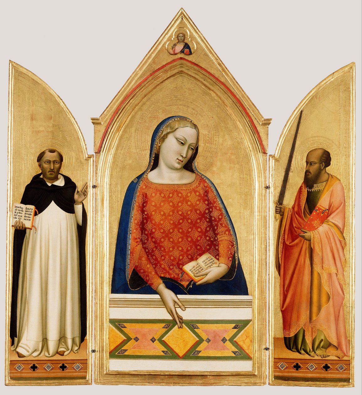 Vierge Marie avec Saint Thomas d