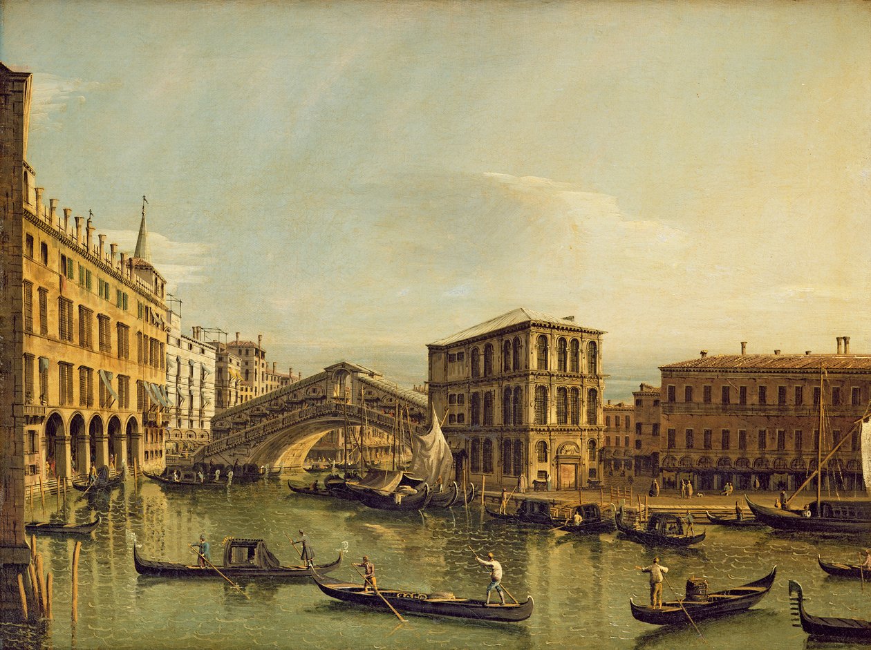 Le Grand Canal, Venise - Bernardo Bellotto