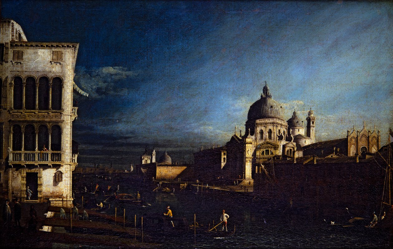 Deux vues vénitiennes, Grand Canal et Molo regardant vers l