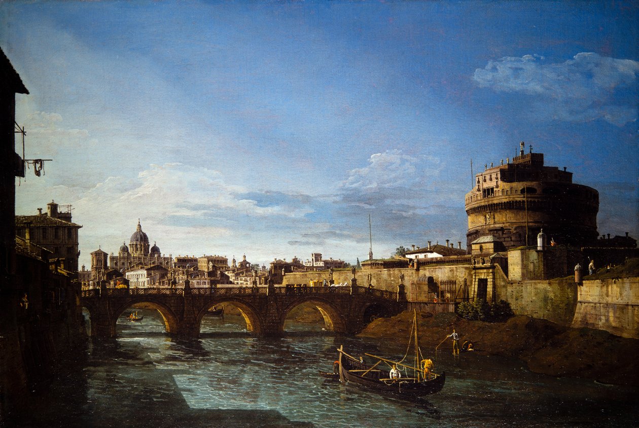 Deux vues de Rome - Bernardo Bellotto