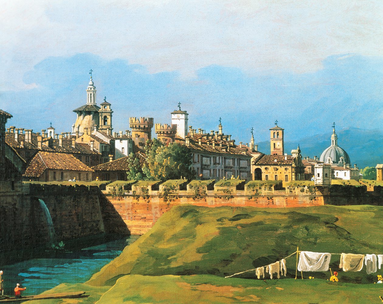 Vue de Turin depuis le côté du Jardin Royal - Bernardo Bellotto