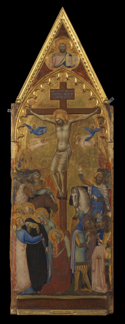 La Crucifixion (panneau central) - Bernardo Daddi