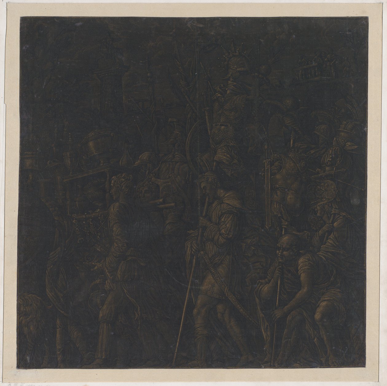 Feuille 8 des Triomphes de César, d
