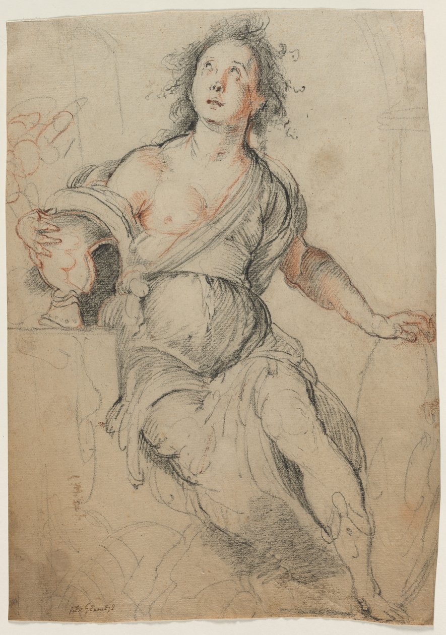 Figure allégorique, vers 1635 - Bernardo Strozzi