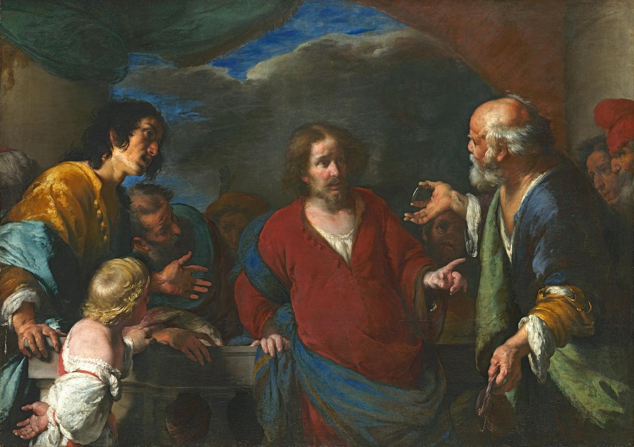 La parabole du sou - Bernardo Strozzi