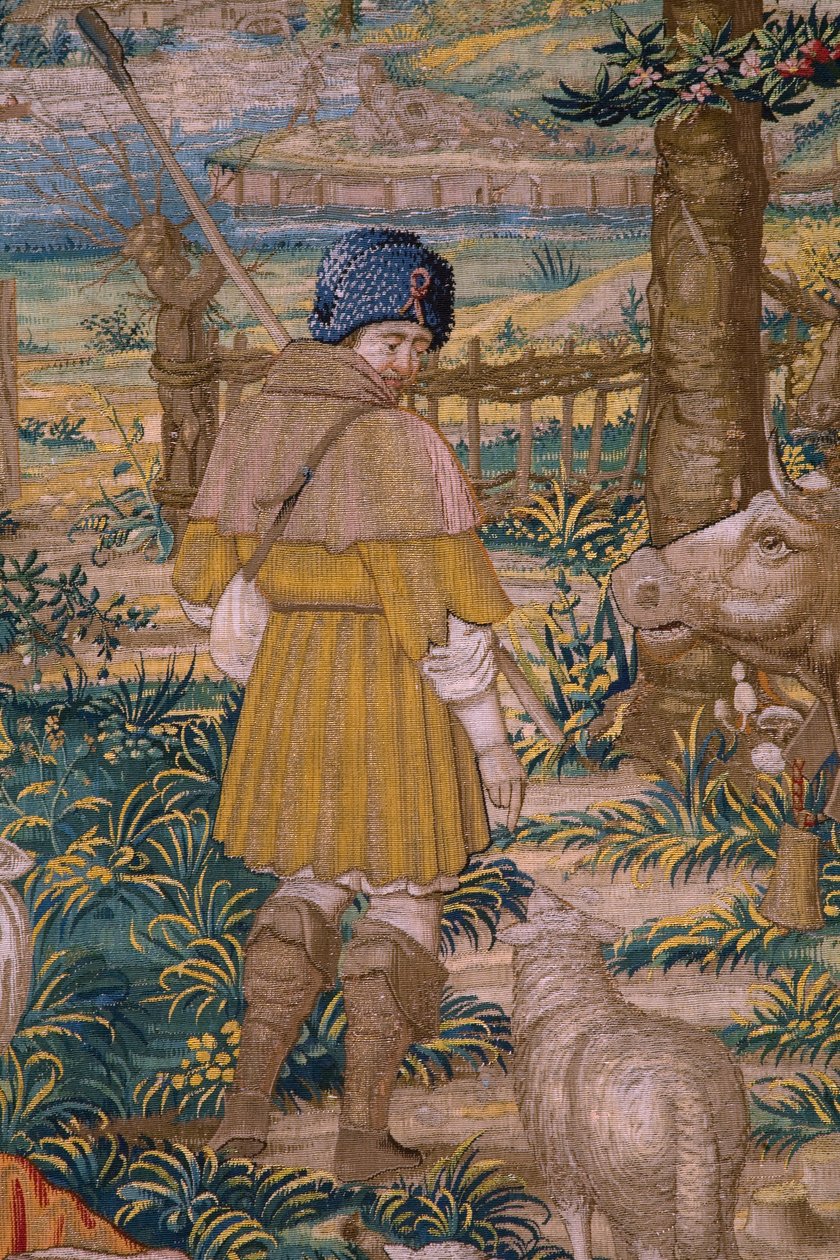 Série La Fondation de Rome : Faustulus rencontre Romulus et Rémus (détail) - Bernart van (attr. to) Orley