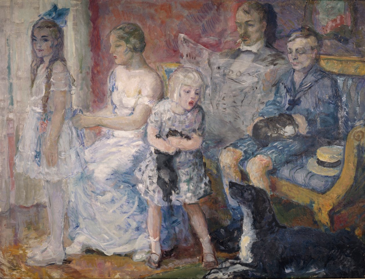 La famille Folkestad - Bernhard Dorotheus Folkestad
