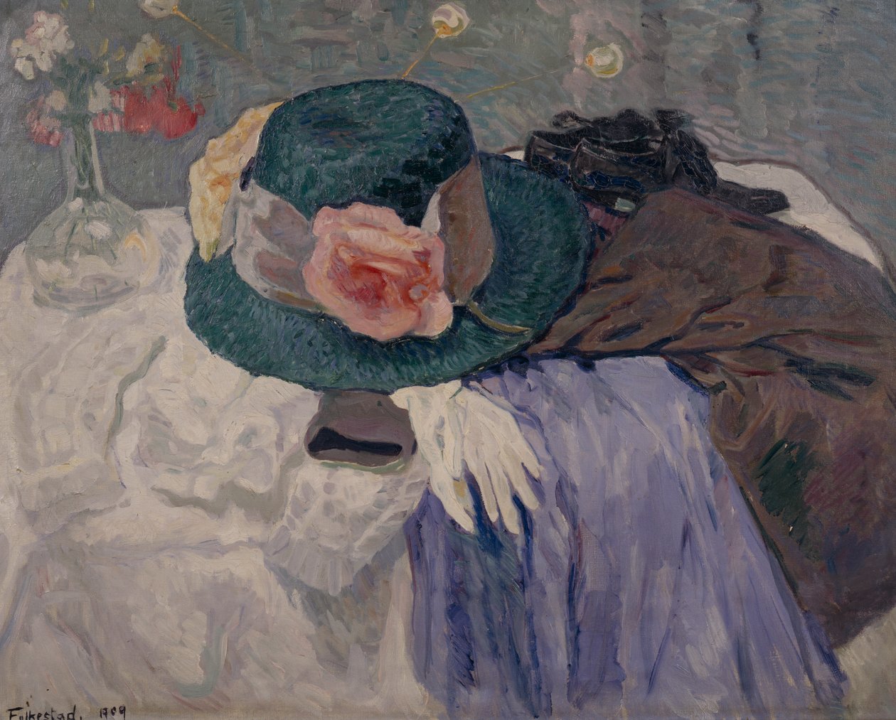Le chapeau vert - Bernhard Dorotheus Folkestad