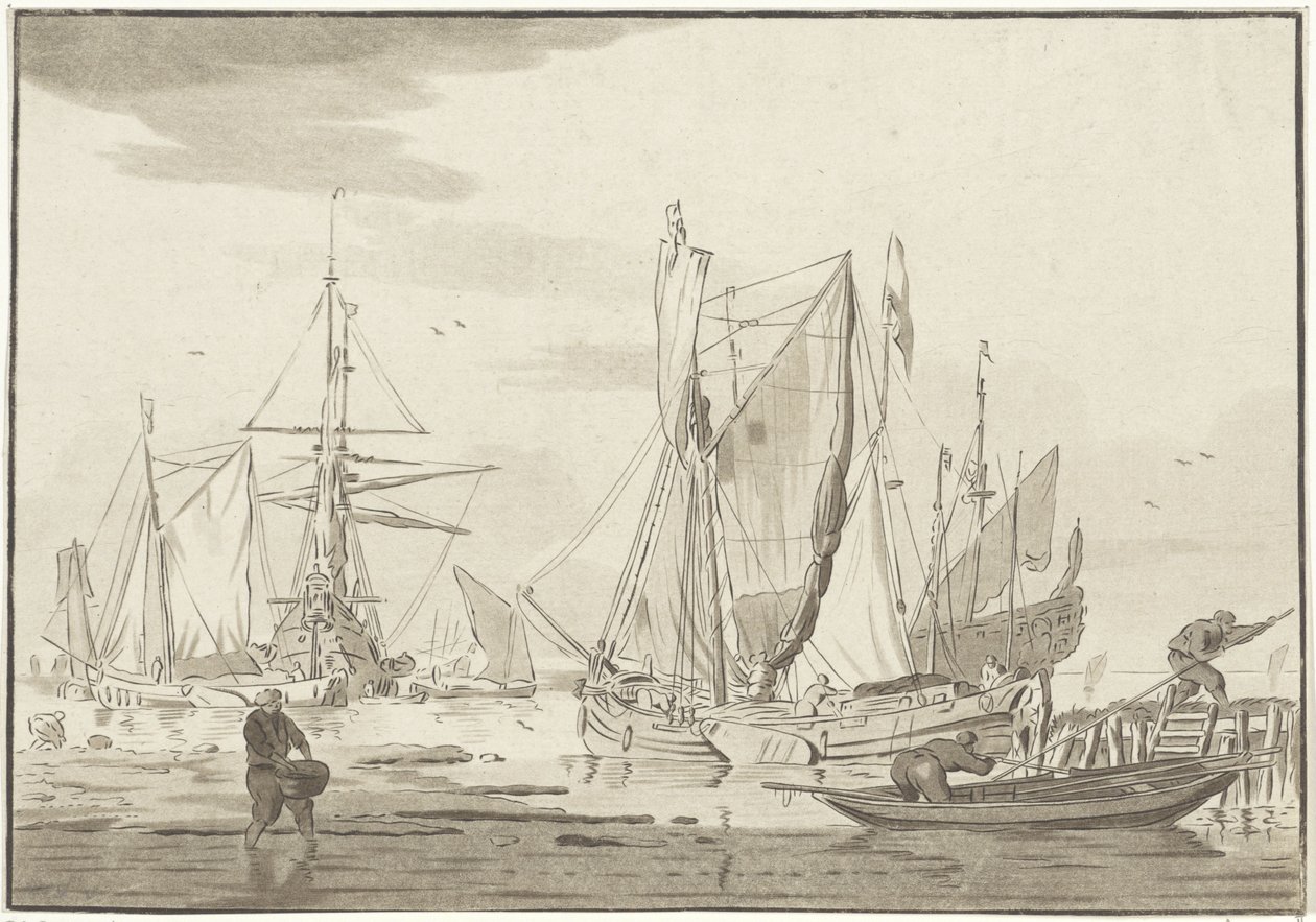Déchargement de navires amarrés - Bernhard Schreuder