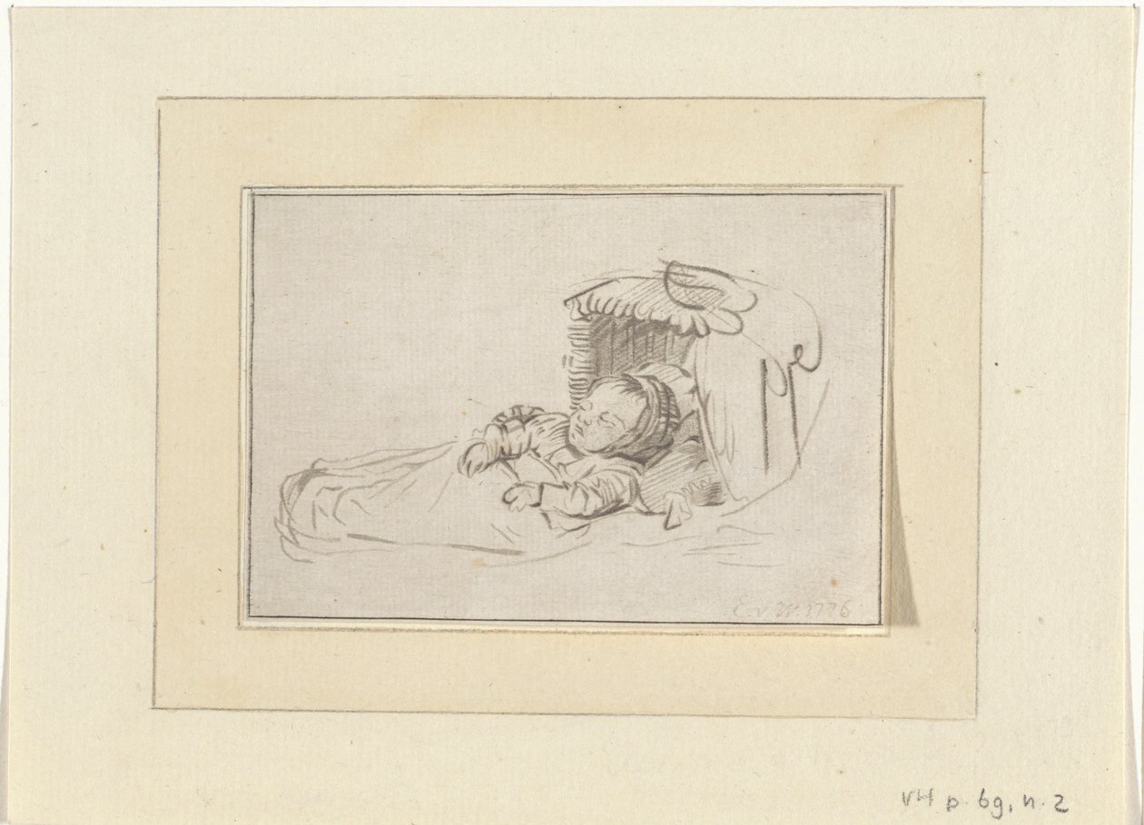 Un petit enfant endormi - Bernhard Schreuder