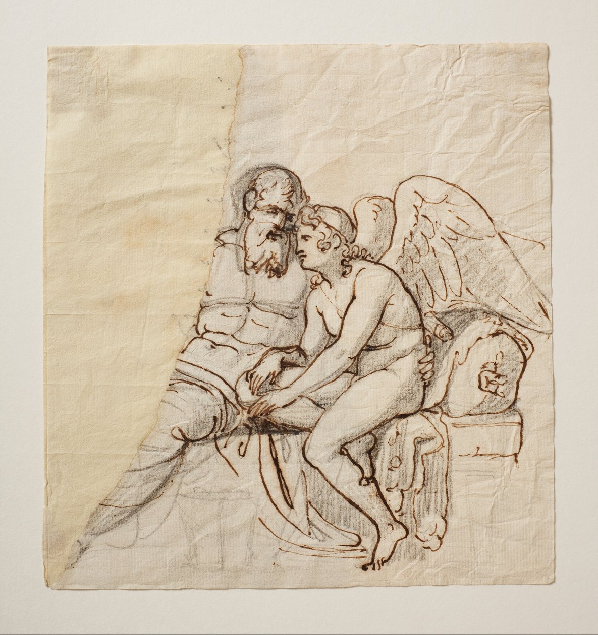 Cupidon et Anacréon - Bertel Thorvaldsen