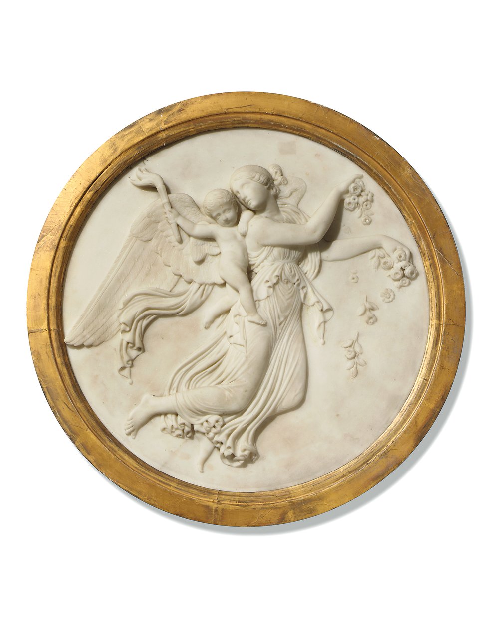 Bas-relief rond de 