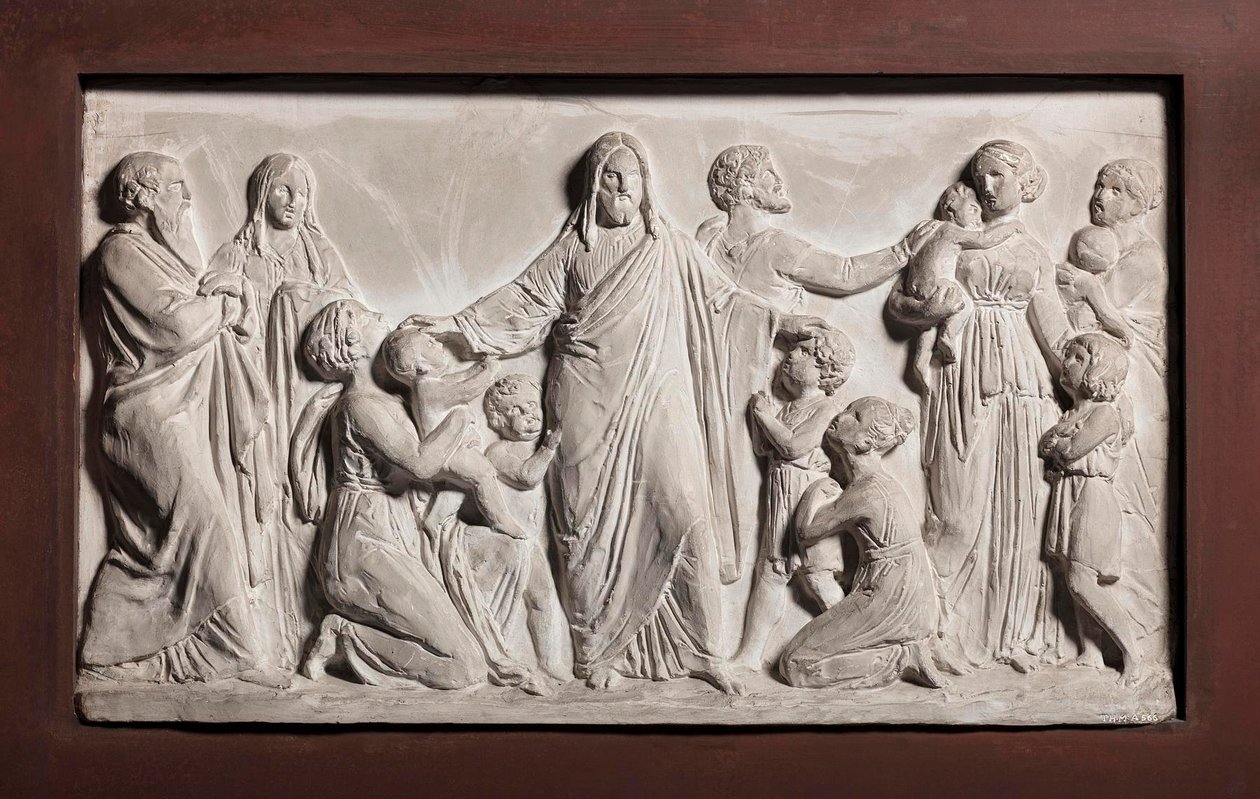 Le Christ bénissant les enfants - Bertel Thorvaldsen