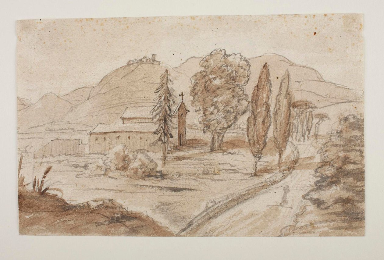 Paysage montagneux - Bertel Thorvaldsen