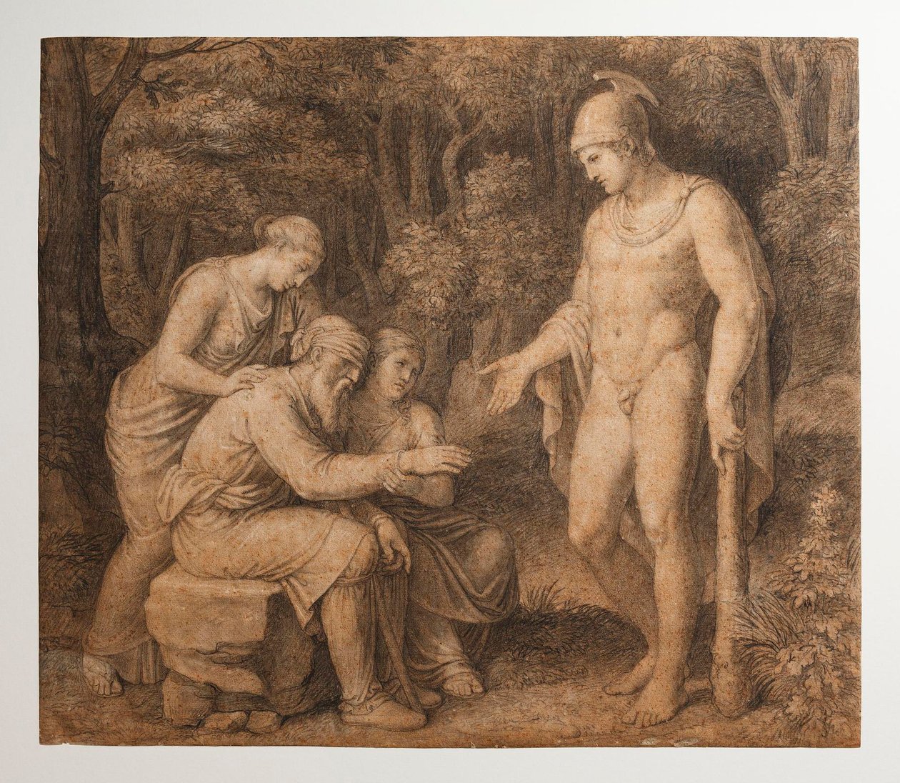 Œdipe à Colone - Bertel Thorvaldsen