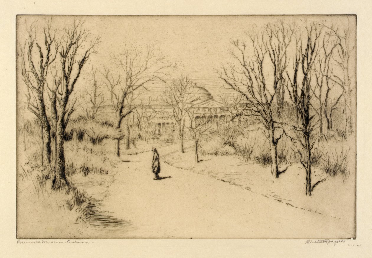 Musée Rosenwald--Autumn - Bertha E. Jaques