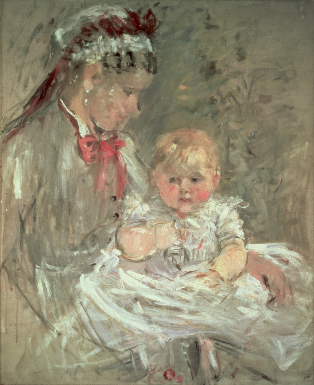 Julie Manet et sa nourrice - Berthe Morisot