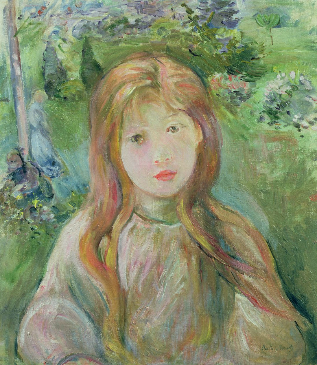 Petite fille à Mesnil, 1892 - Berthe Morisot