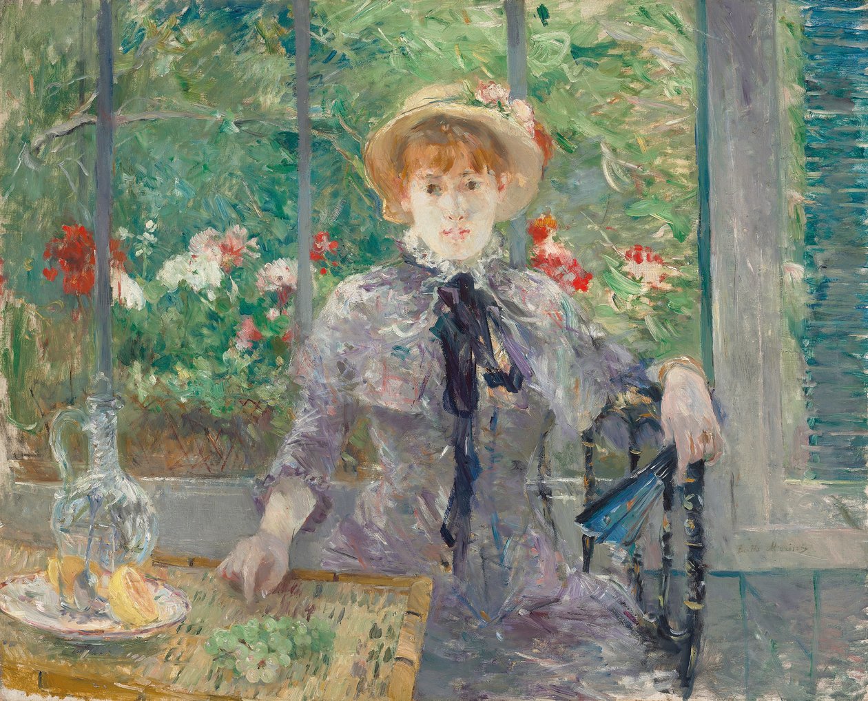 Après le petit déjeuner, 1881 - Berthe Morisot