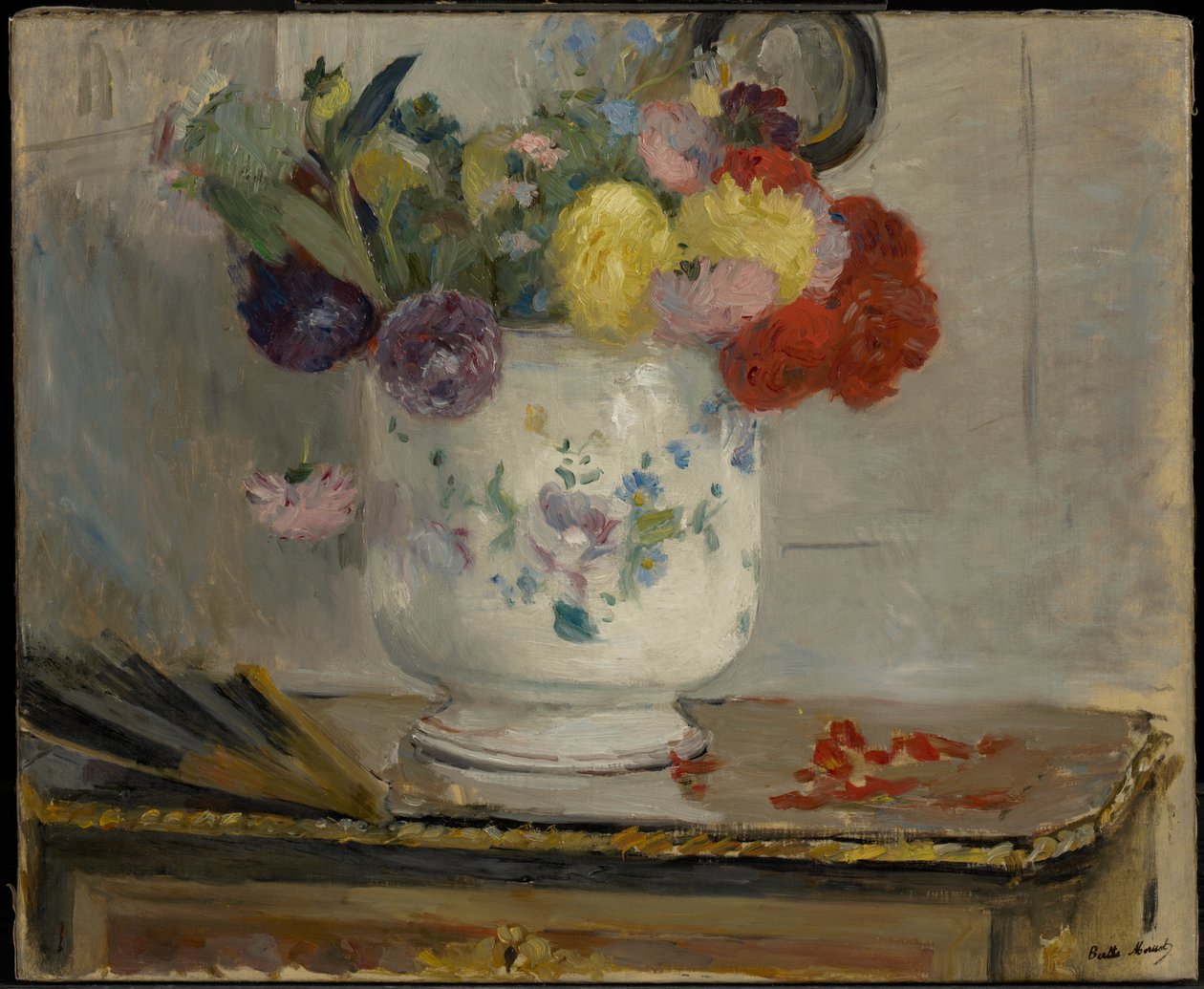 Dahlias - Berthe Morisot