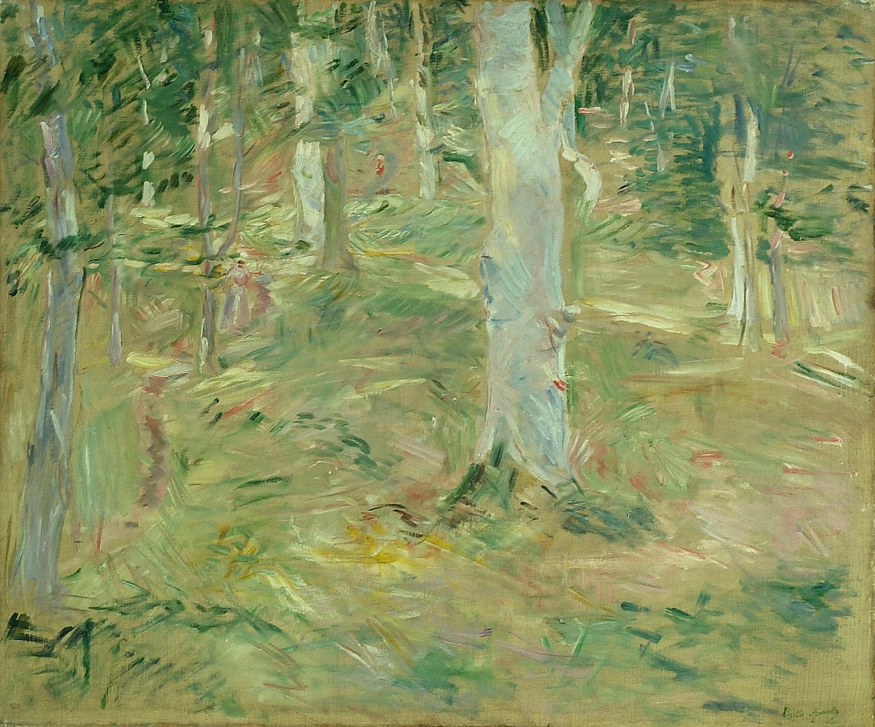 Forêt de Compiègne - Berthe Morisot
