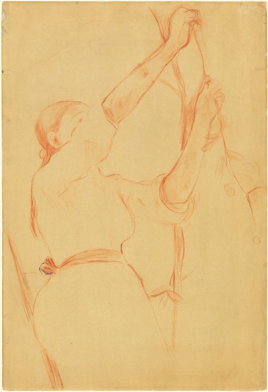 Mädchen beim Kirschenpflücken - Berthe Morisot