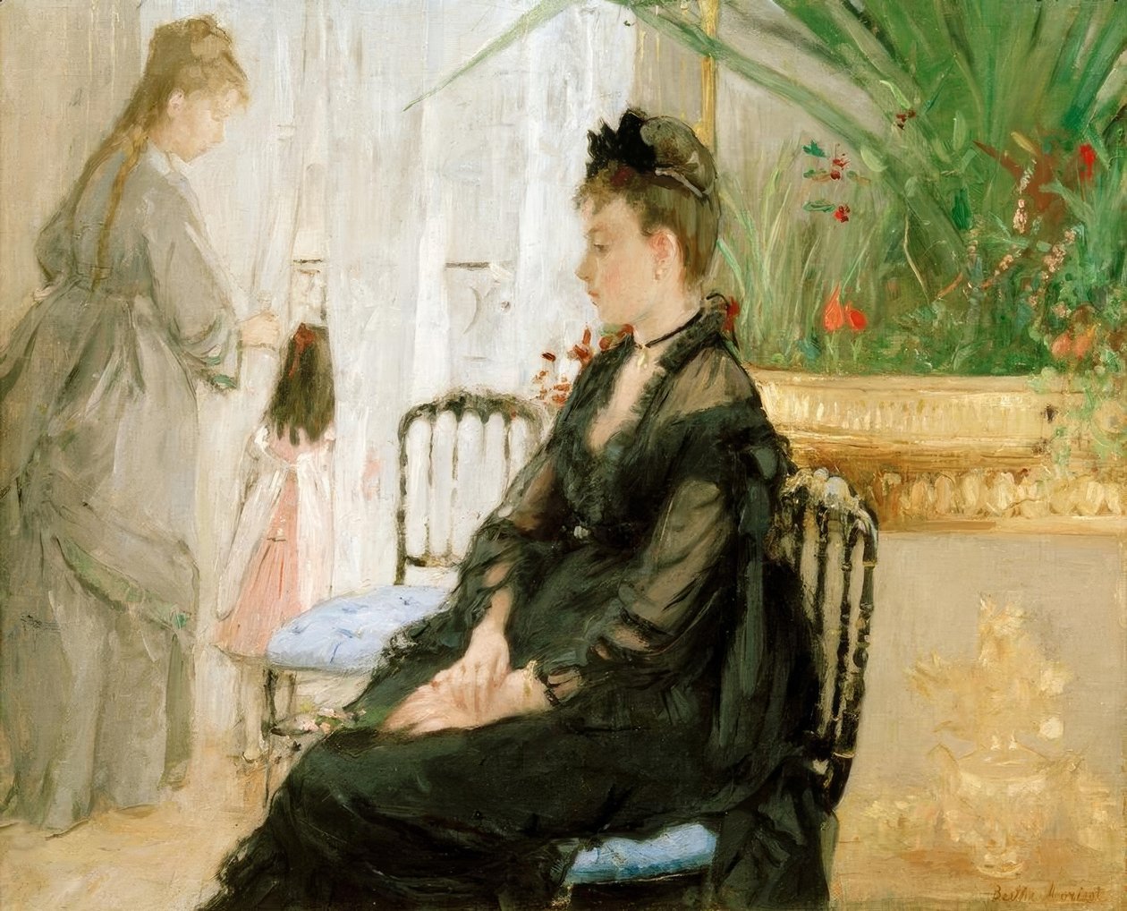 Intérieur - Berthe Morisot