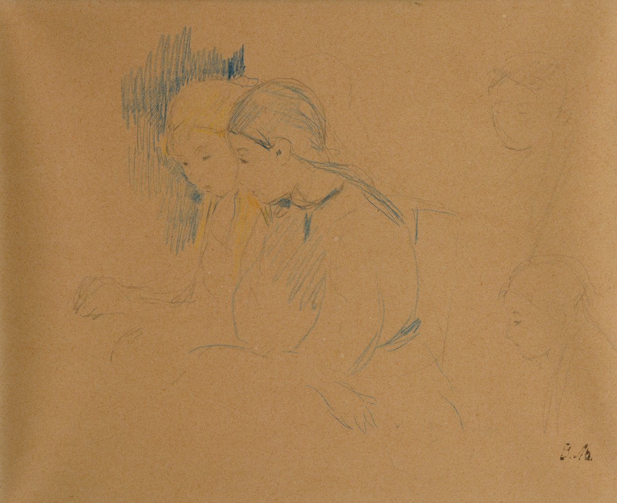 Portrait de jeunes filles - Berthe Morisot