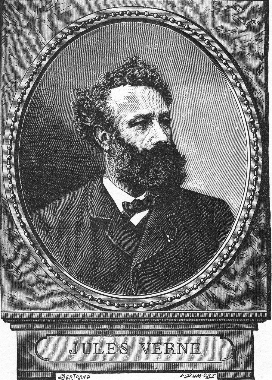 Jules Verne, portrait contemporain - Auguste Bertrand