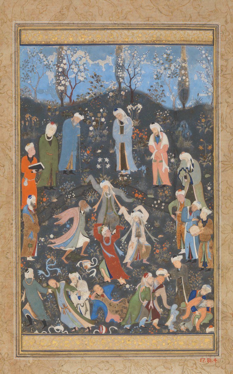 Derviches dansants, Folio d