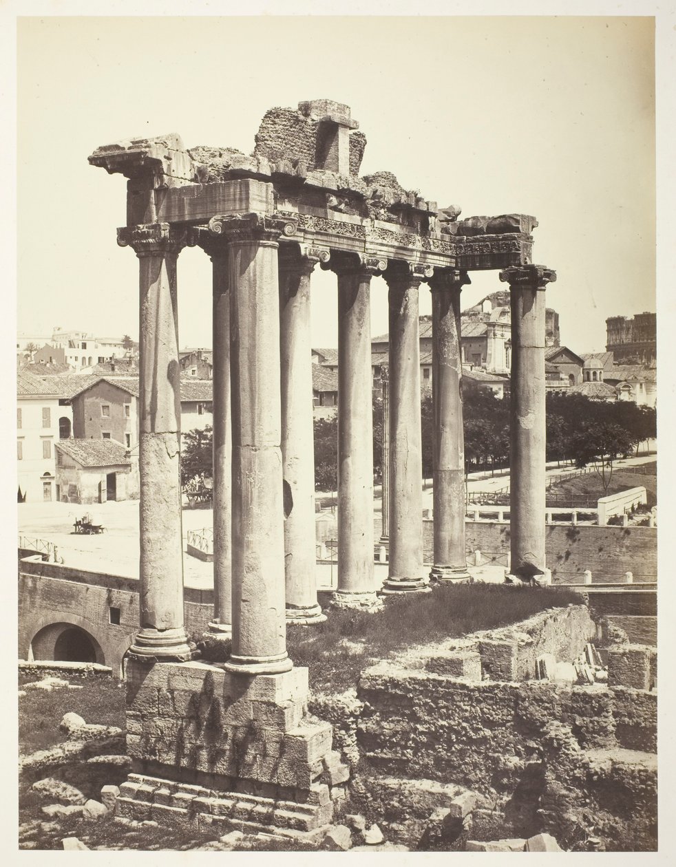 Forum Romanum, Rome - Bisson Frères