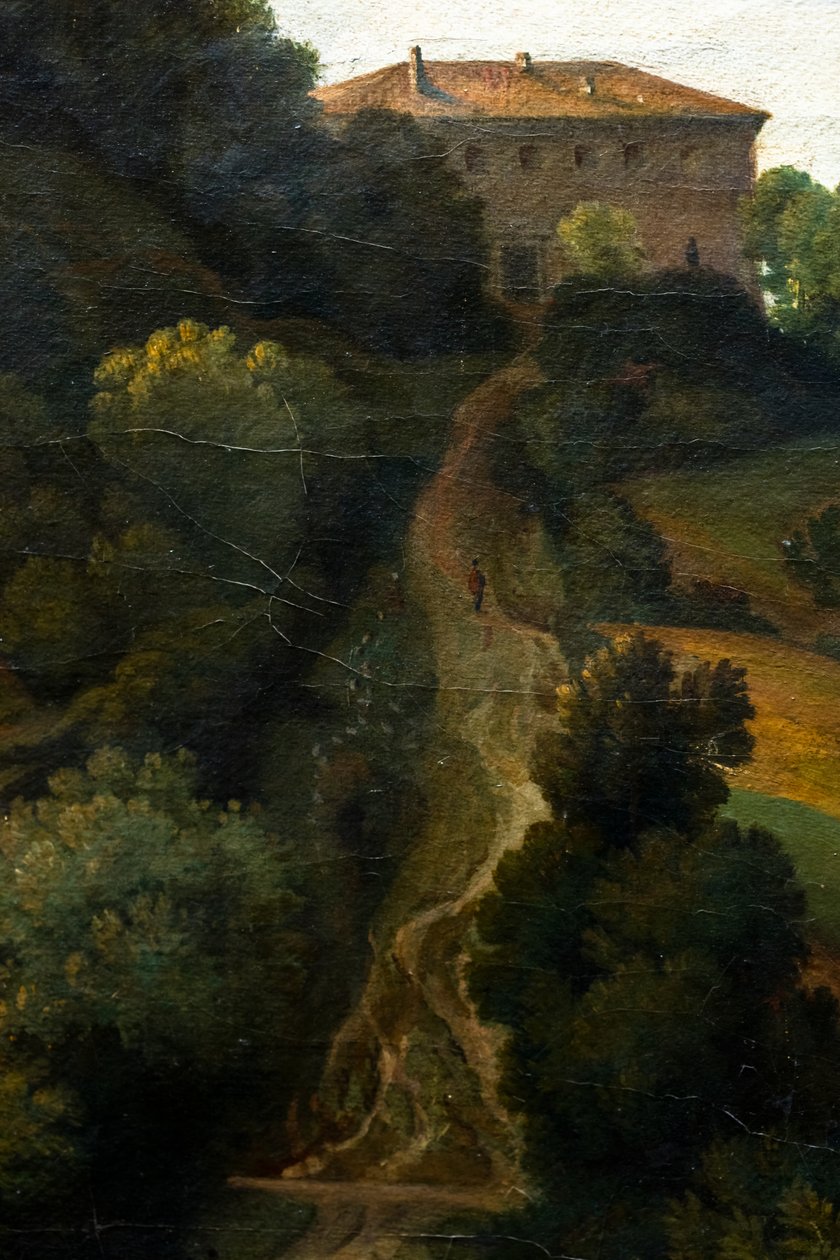La Villa Madame à Rome, détail - Blaise-Alexandre Desgoffe