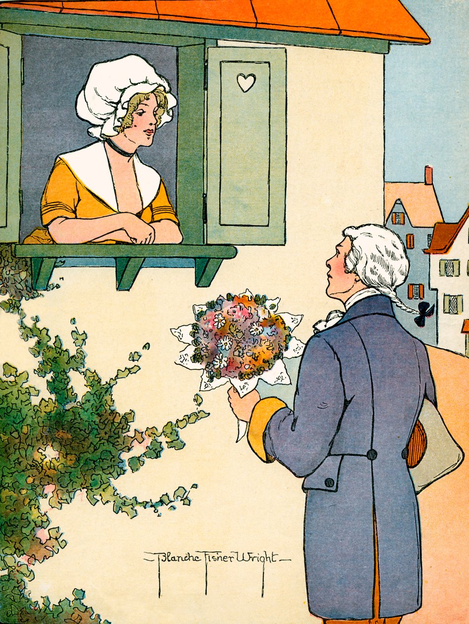 Jeune Roger et Dolly - Blanche Fisher Wright