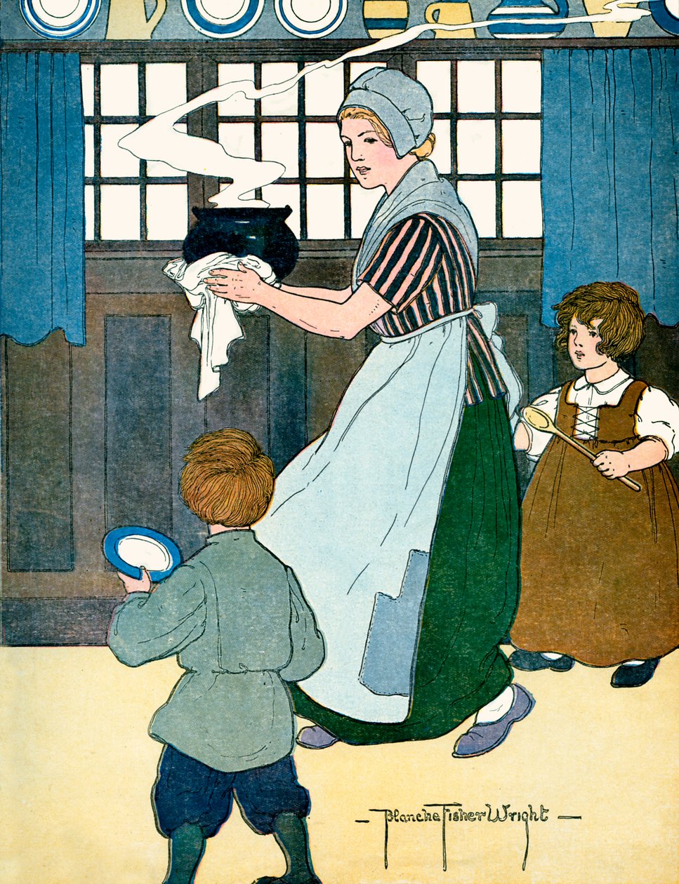 Pease Porridge Hot, par Blanche Fisher Wright - Blanche Fisher Wright