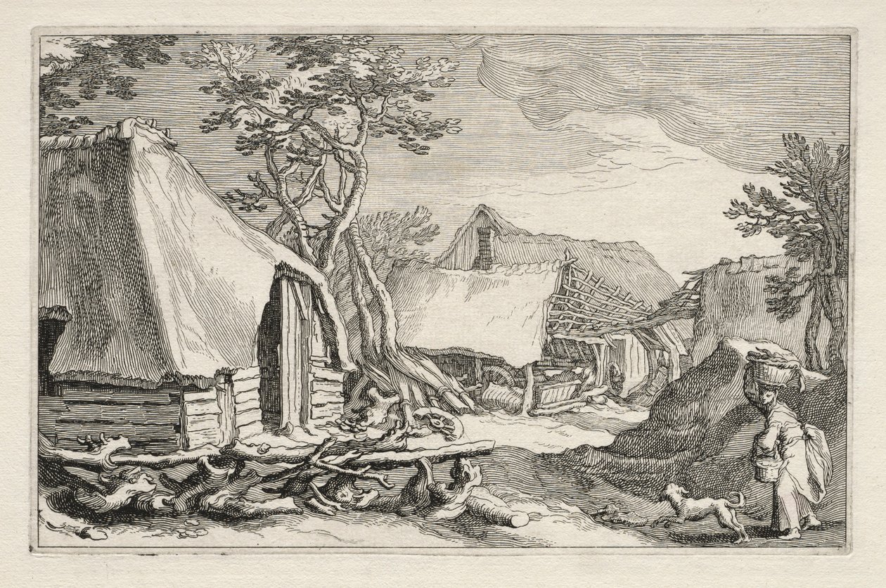 Paysage avec fermes, 1613-1614 - Boetius Adams Bolswert