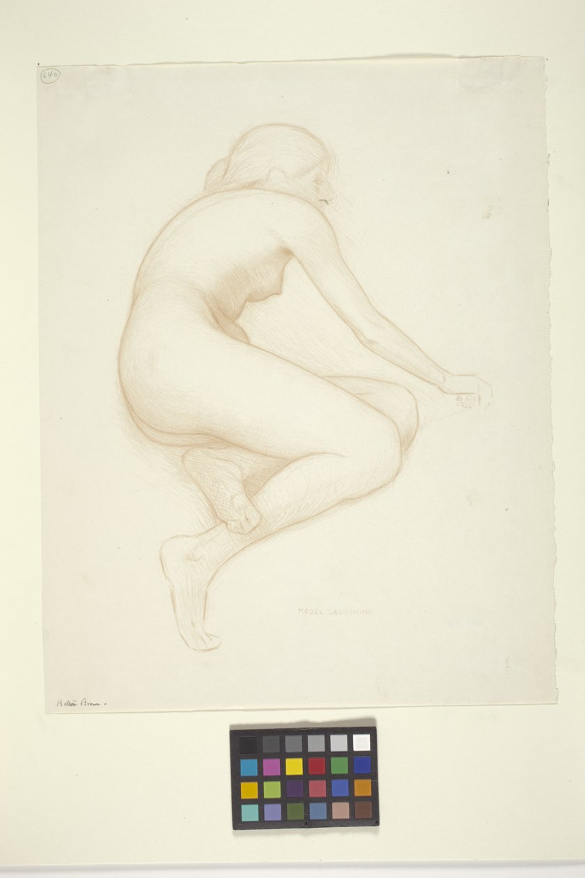 Modèle accroupi - Bolton Coit Brown