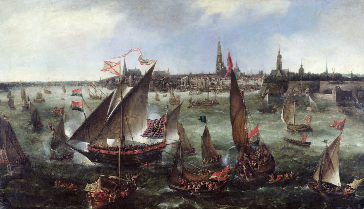 Vue du port d