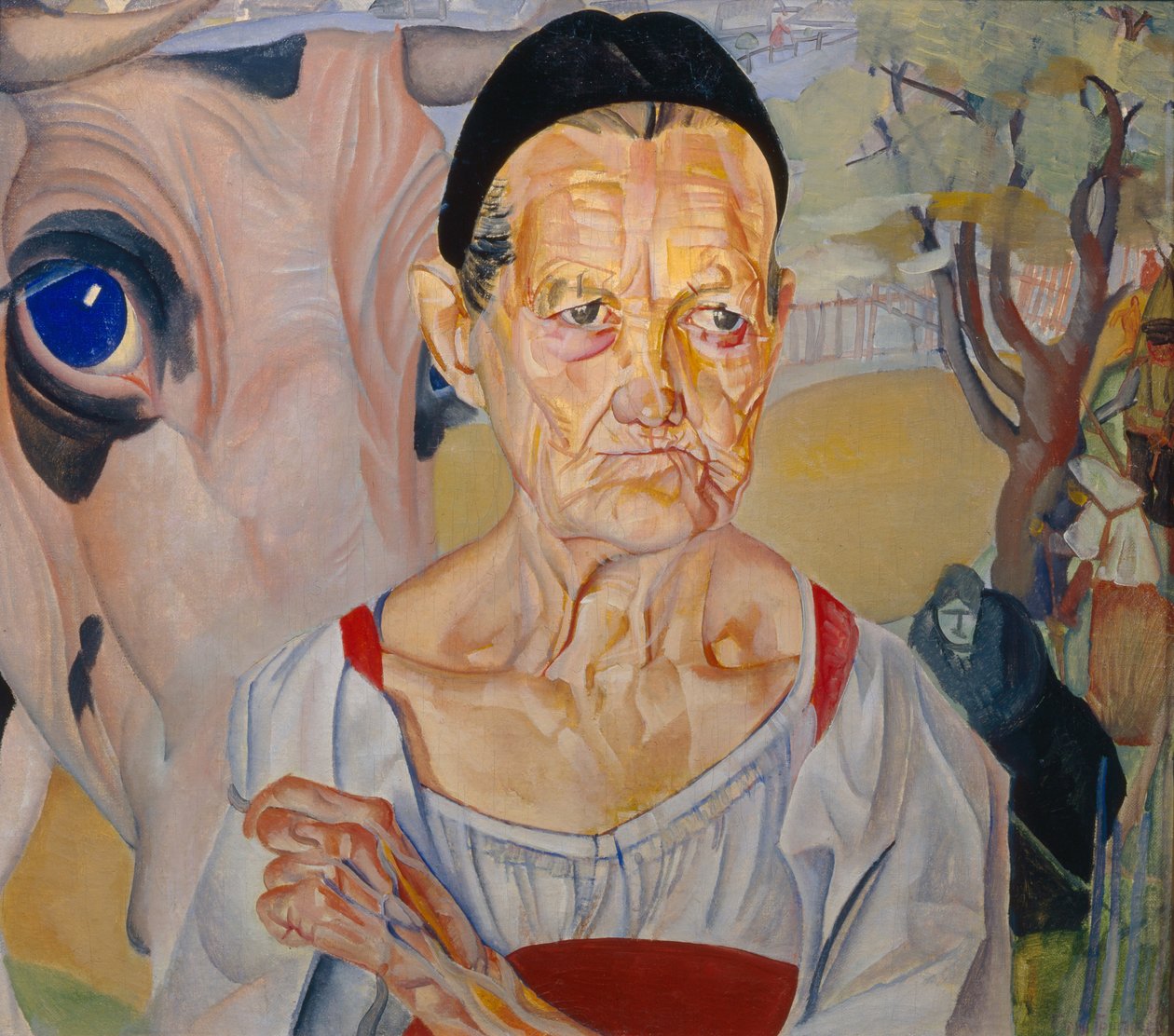 Laitière du cycle Les visages de Russie - Boris Dmitrievich Grigoriev