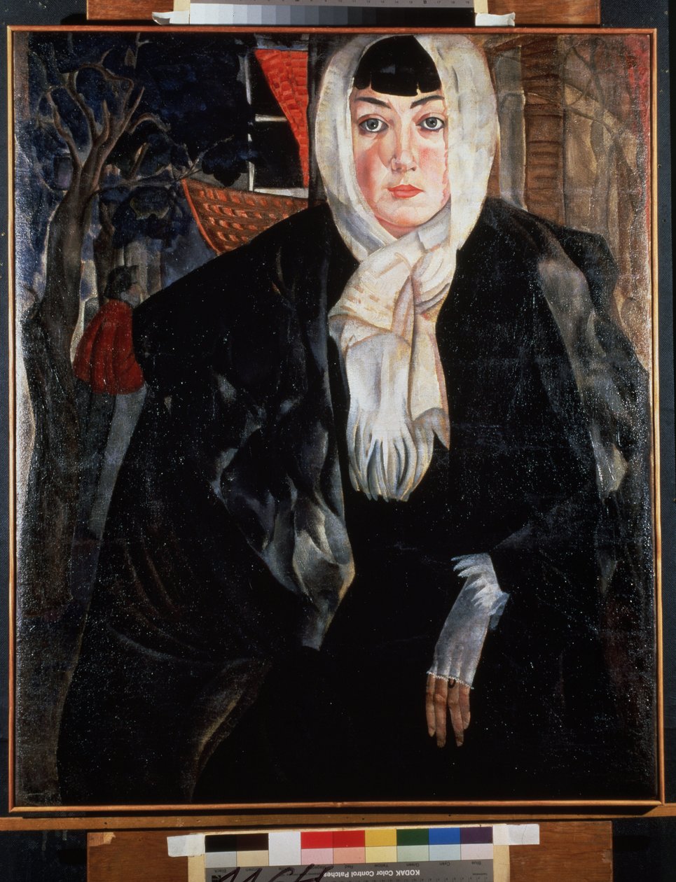 Portrait de femme - Boris Dmitrievich Grigoriev