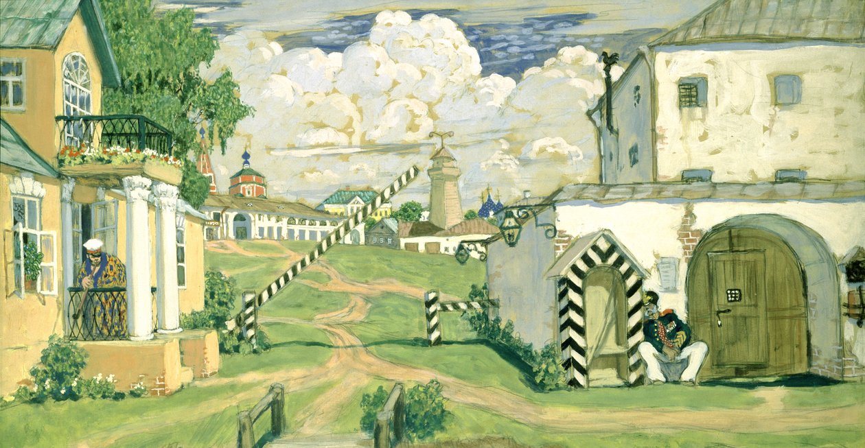 Décor de scène pour la pièce 