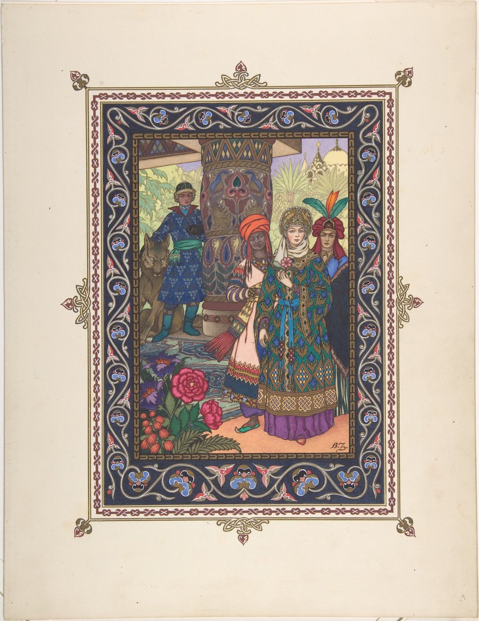 Illustration pour le conte de fées d