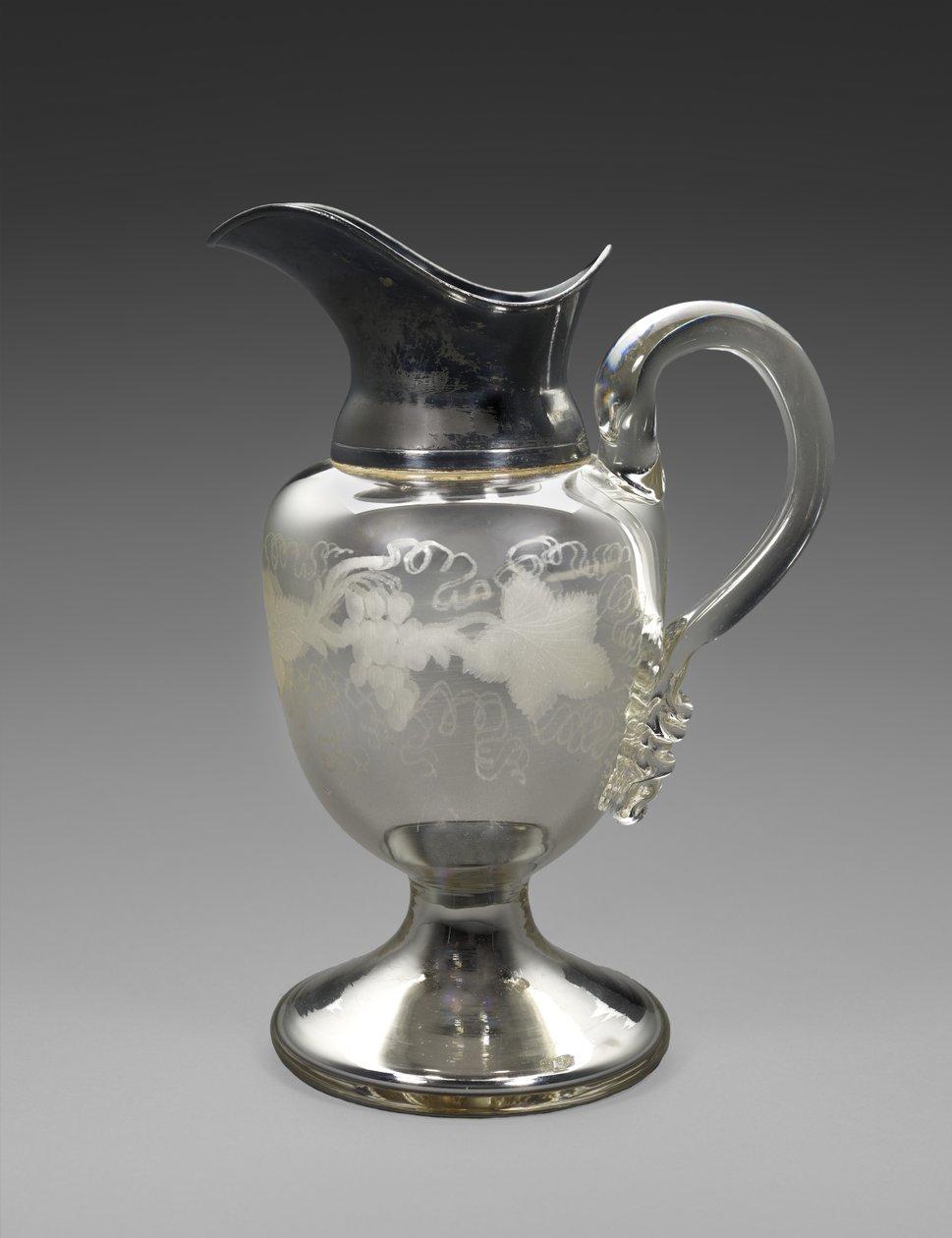 Pichet, vers 1865-1871 - Boston Silver Glass Company