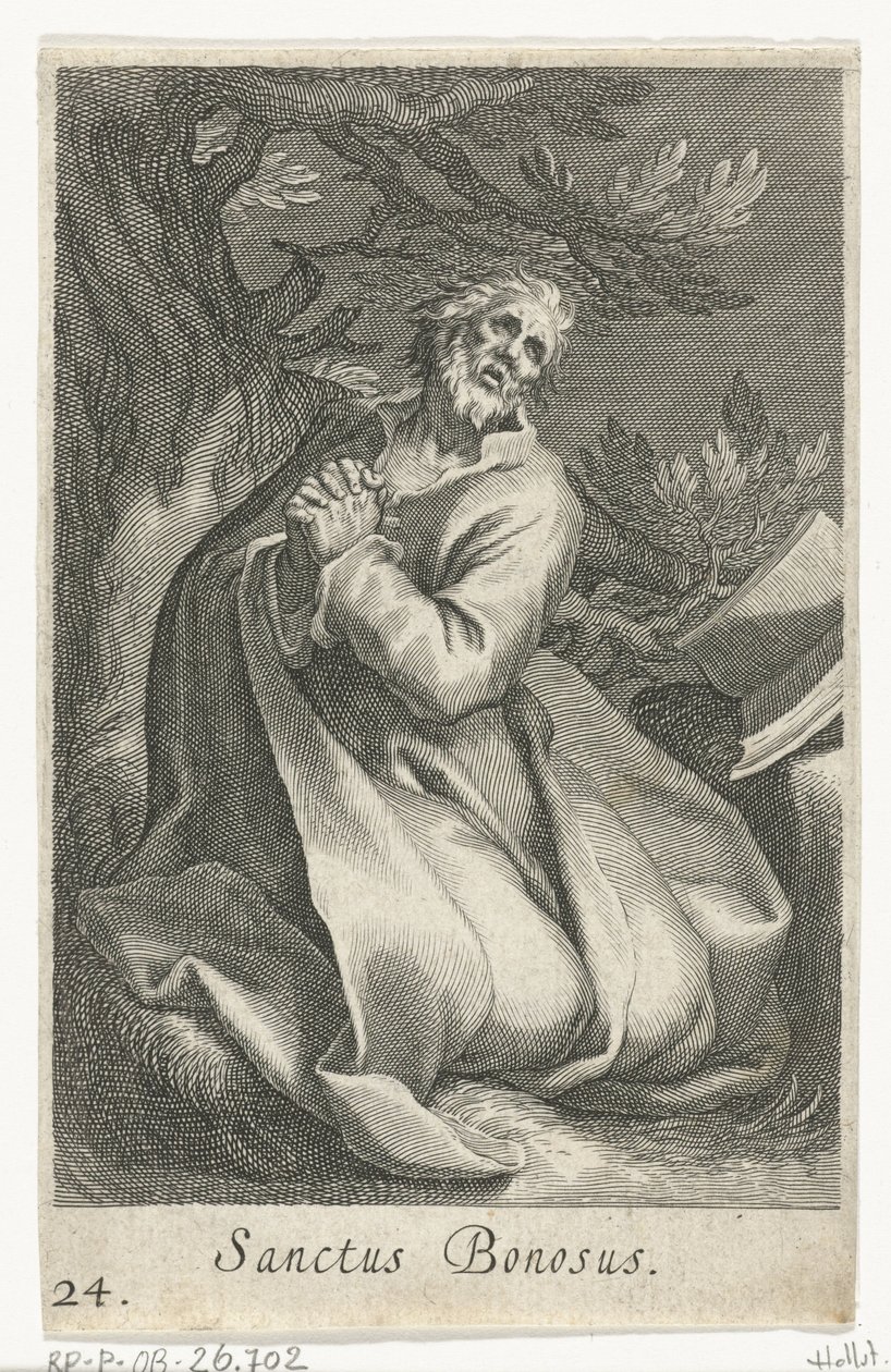 Saint Bonosus en ermite - Boëtius Adamsz. Bolswert