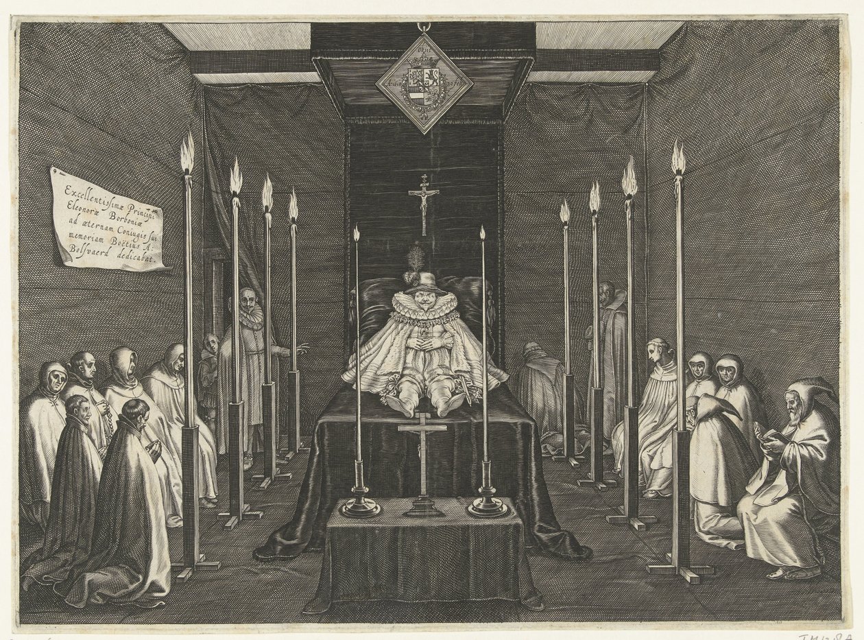 Lit de parade du prince Philippe Guillaume, 1618 - Boëtius Adamsz. Bolswert