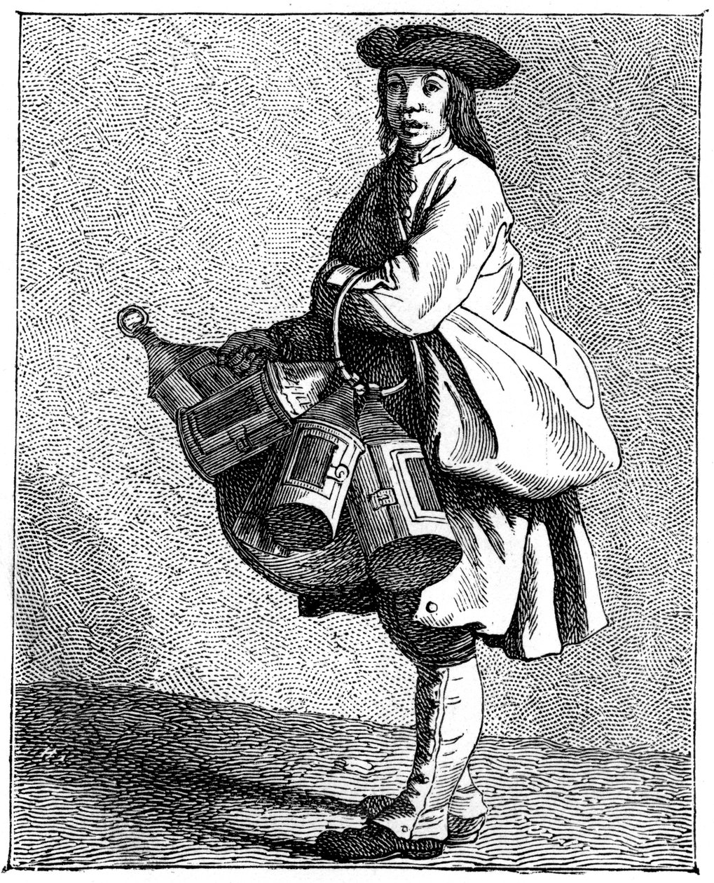 Un marchand de lanternes, 1737-1742 - Bouchardon