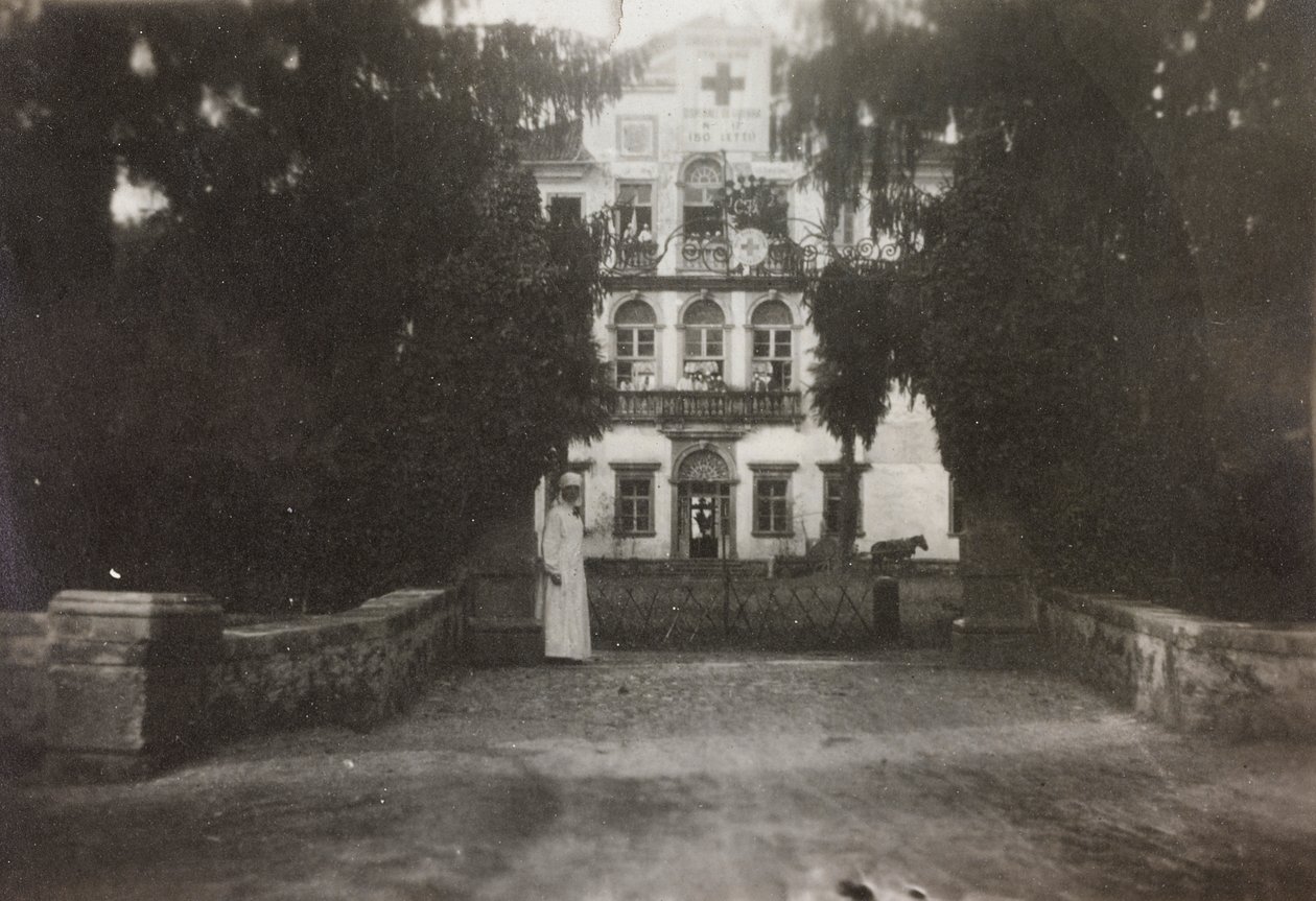 Album de la Première Guerre mondiale en Frioul-Vénétie Julienne : Villa Brazzà, maison de l