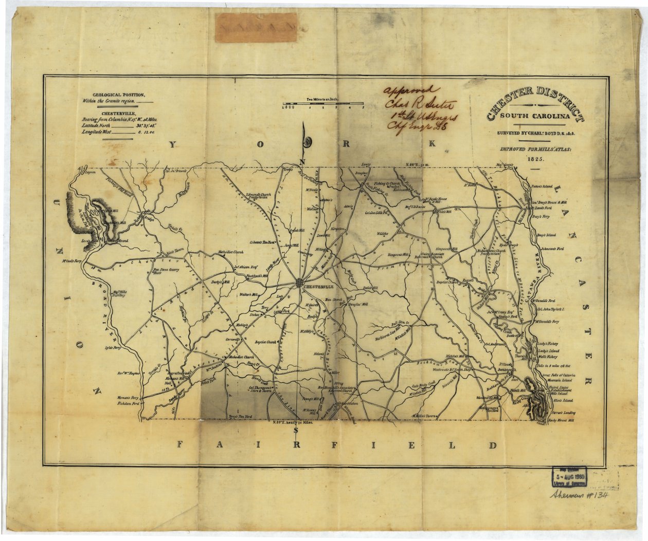 Chester District, Caroline du Sud - Boyd Mills