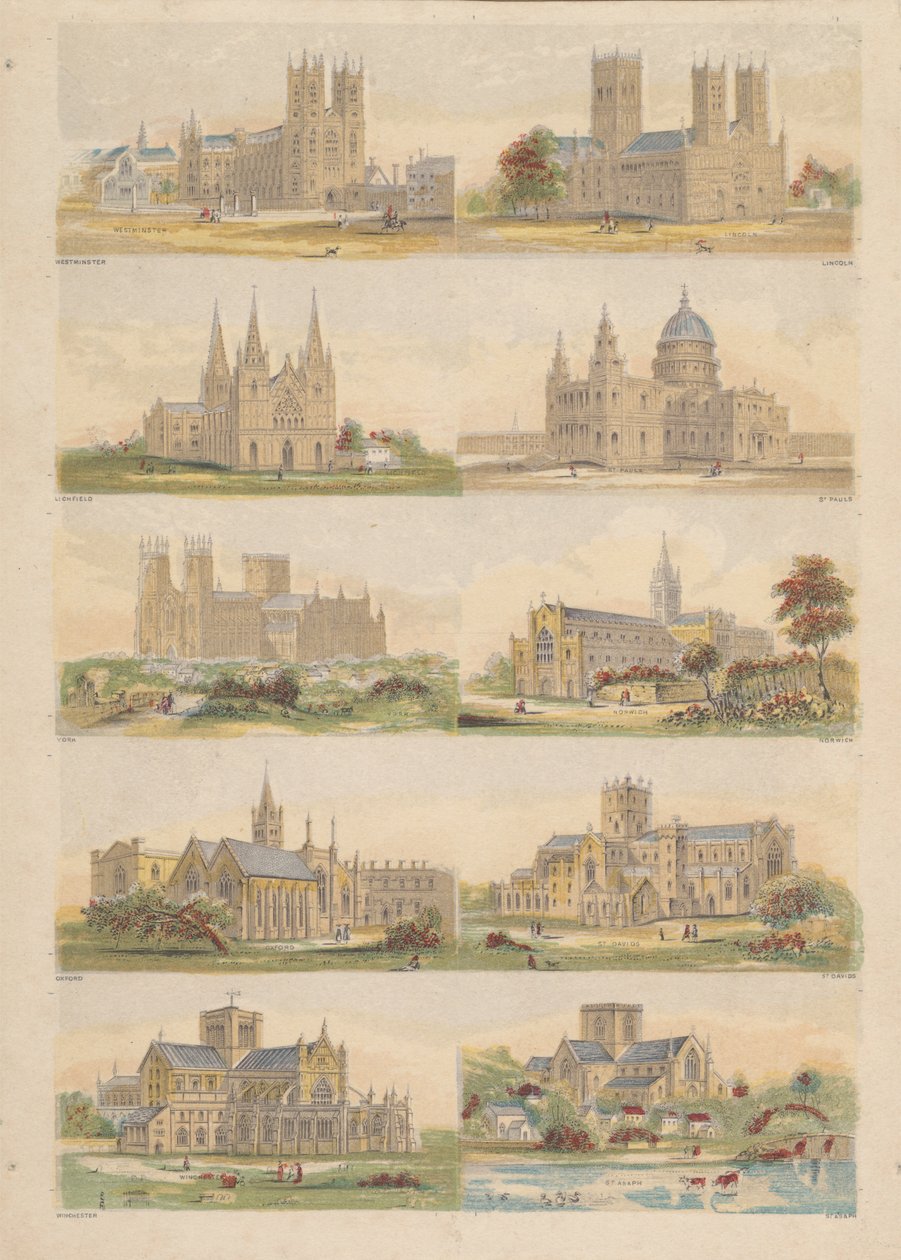 Cathédrales en Angleterre - Bradshaw and Blacklock